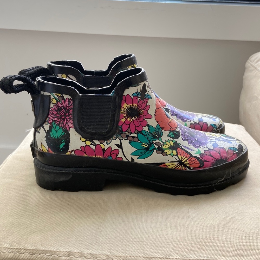Stylish rain boots
